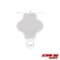 Extreme Max Extreme Max 3005.5064 BoatTector Pontoon Rail Fender Hanger/Adjuster - White, Pack of 4 3005.5064 - alternate 3